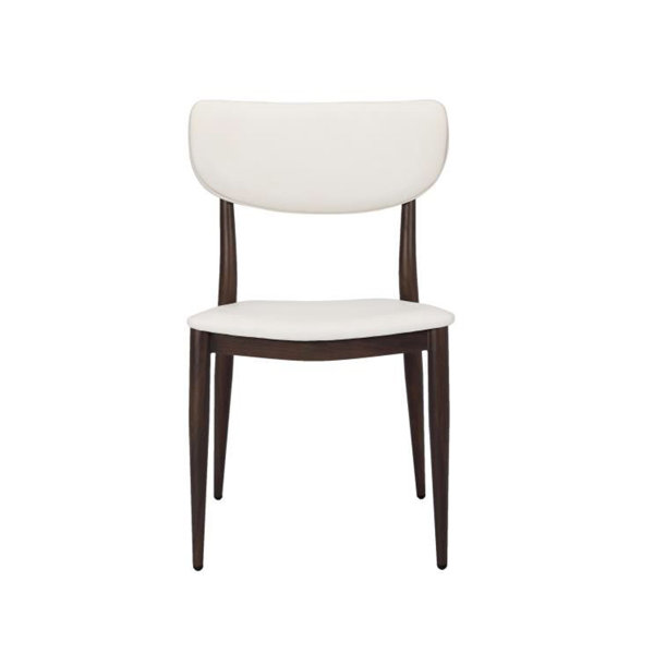 Corrigan Studio® Rininger Contemporary Dining Chair Black Leather (Set